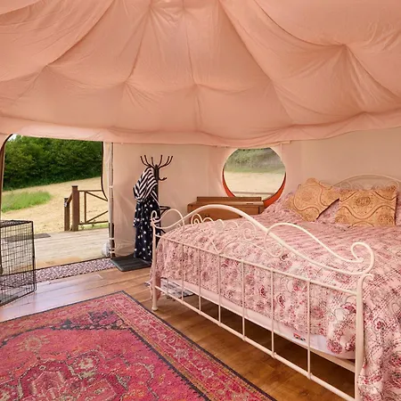 Allercombe Farm Glamping Yurts & Wild Camping South Brent Exterior foto