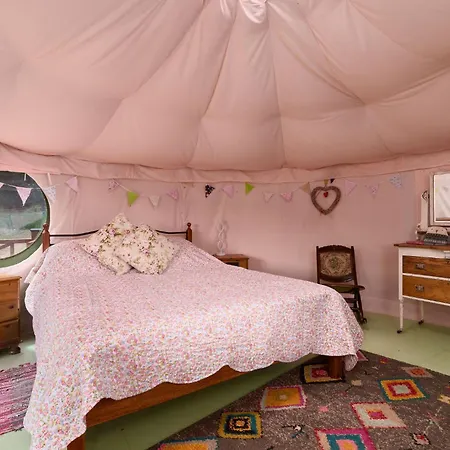 Allercombe Farm Glamping Yurts & Wild Camping South Brent Exterior foto
