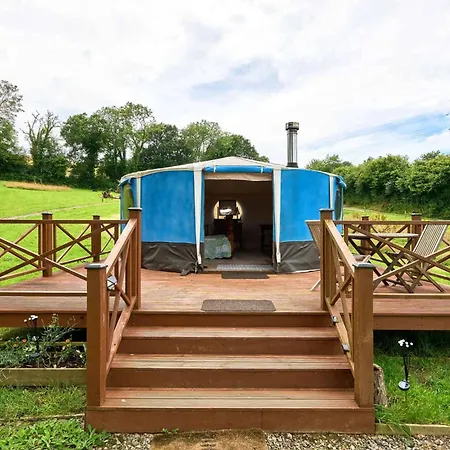 Allercombe Farm Glamping Yurts & Wild Camping South Brent Exterior foto
