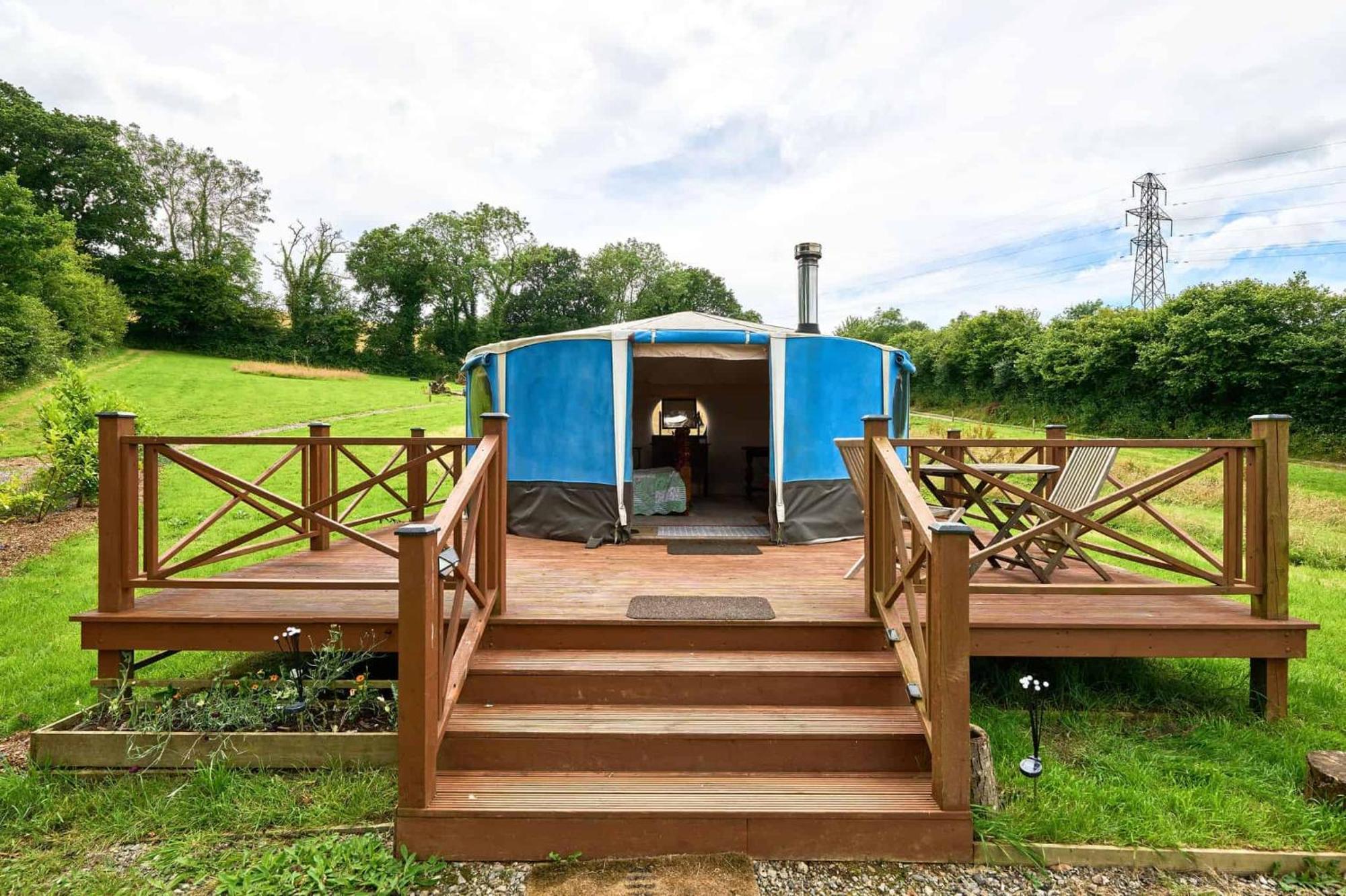 Allercombe Farm Glamping Yurts & Wild * South Brent