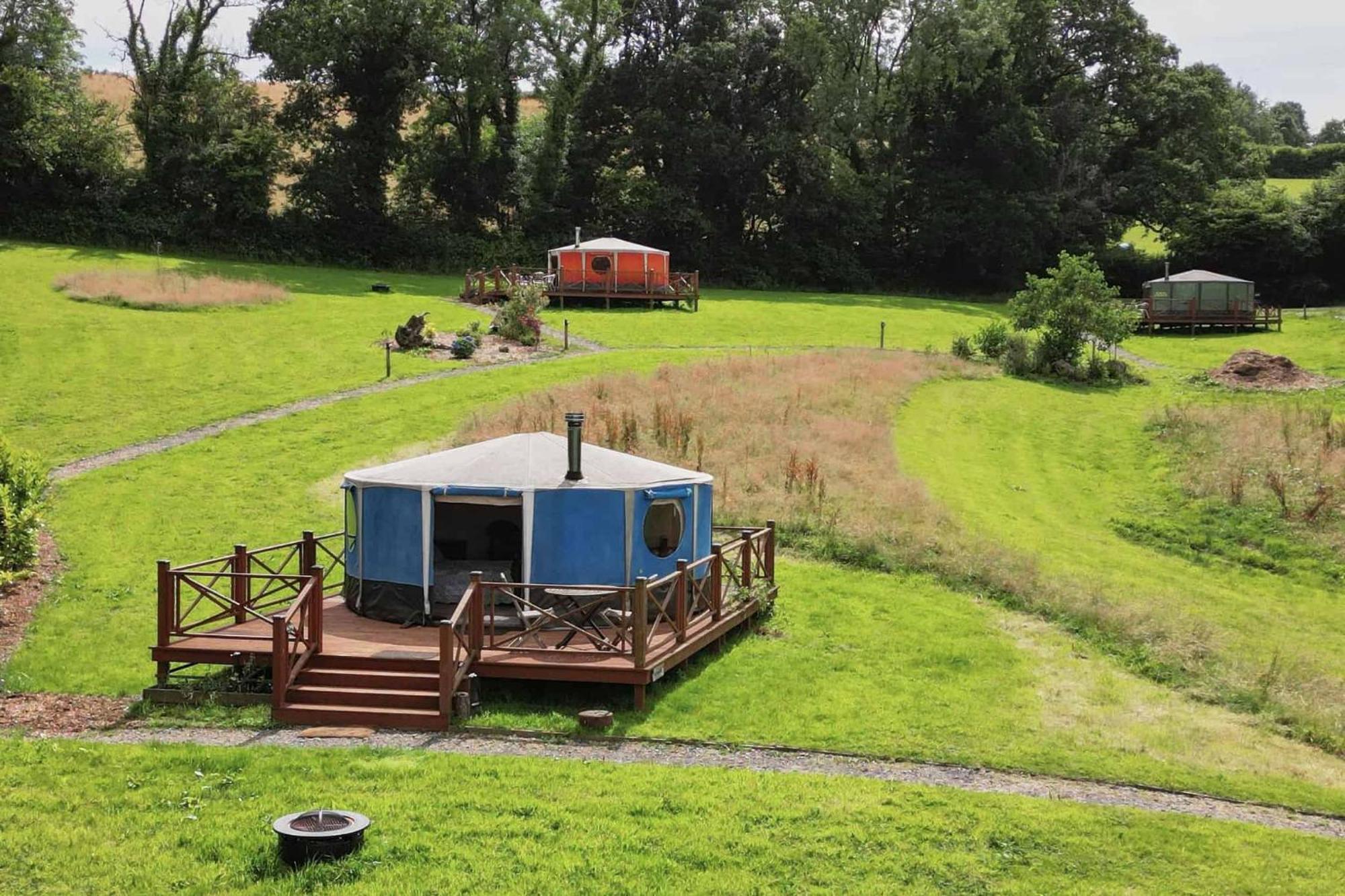 Allercombe Farm Glamping Yurts & Wild Luxury tent *