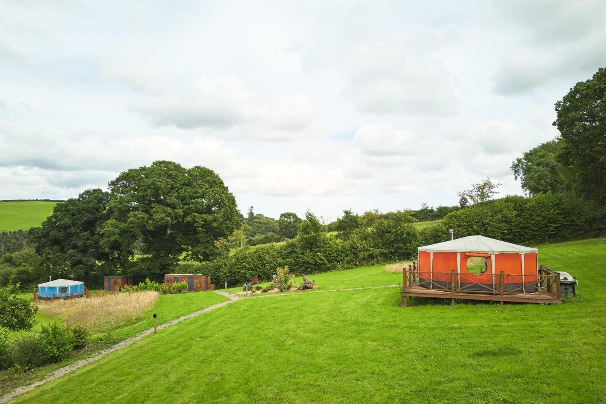 Allercombe Farm Glamping Yurts & Wild South Brent